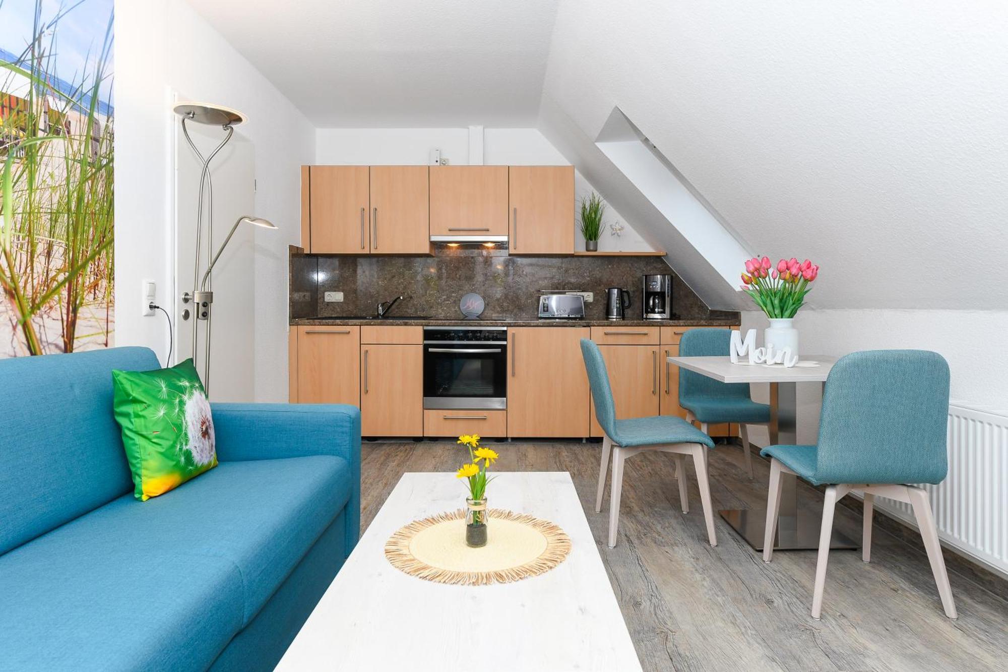Haus Strandkorb Mit Fruehstuecksoption เบนซาซิเออ ภายนอก รูปภาพ