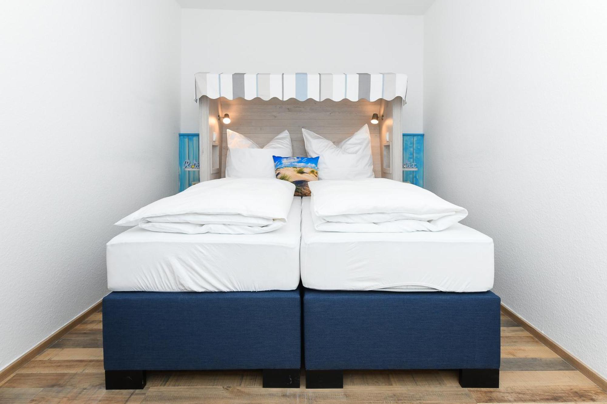 Haus Strandkorb Mit Fruehstuecksoption เบนซาซิเออ ภายนอก รูปภาพ