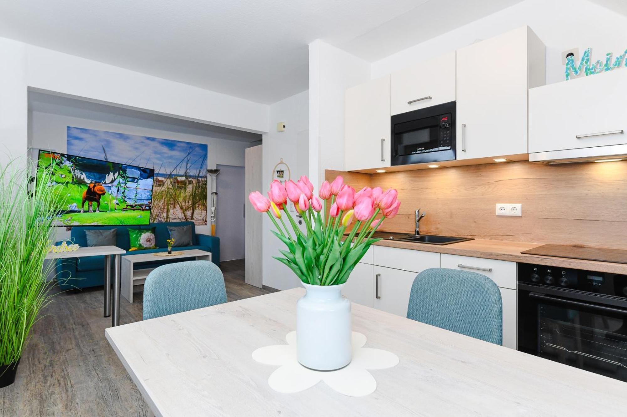 Haus Strandkorb Mit Fruehstuecksoption เบนซาซิเออ ภายนอก รูปภาพ