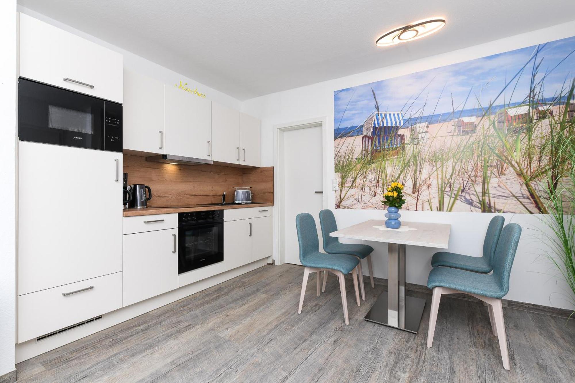 Haus Strandkorb Mit Fruehstuecksoption เบนซาซิเออ ภายนอก รูปภาพ