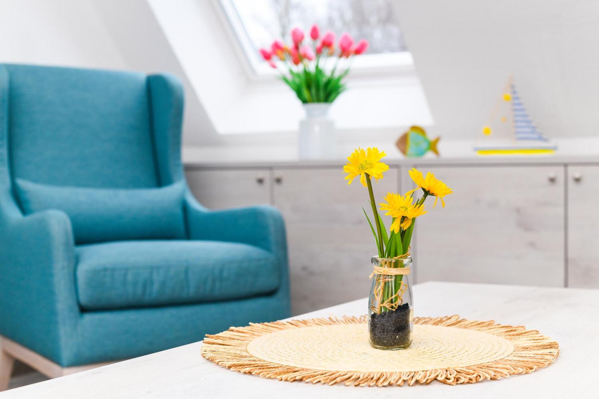 Haus Strandkorb Mit Fruehstuecksoption เบนซาซิเออ ภายนอก รูปภาพ